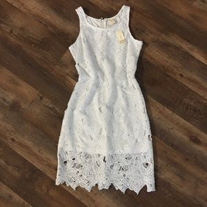 Love Swept Floral Lace Dress